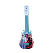 LEXIBOOK Disney Frozen Elsa My First Guitar for children, 6 nylon strings, 21?? long, guide included, blue / purple, K200FZ