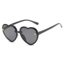 Retro Love Frame Bee Personality Childrens Sunglasses Childrens Sunglasses