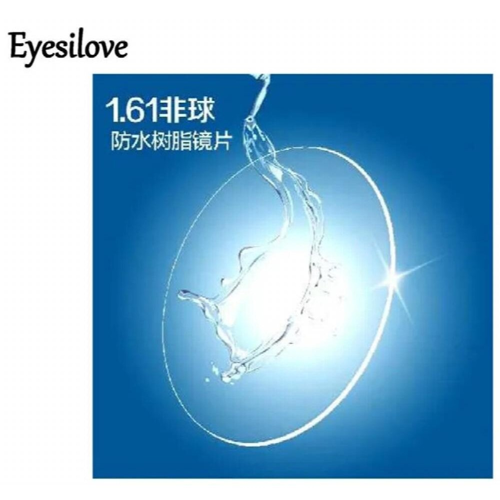 Multicoloured Index 1.61 Prescription Lenses Extra Thin Aspheric Cr39 Resin Eyeglasses Optical Lenses Myopia Lenses