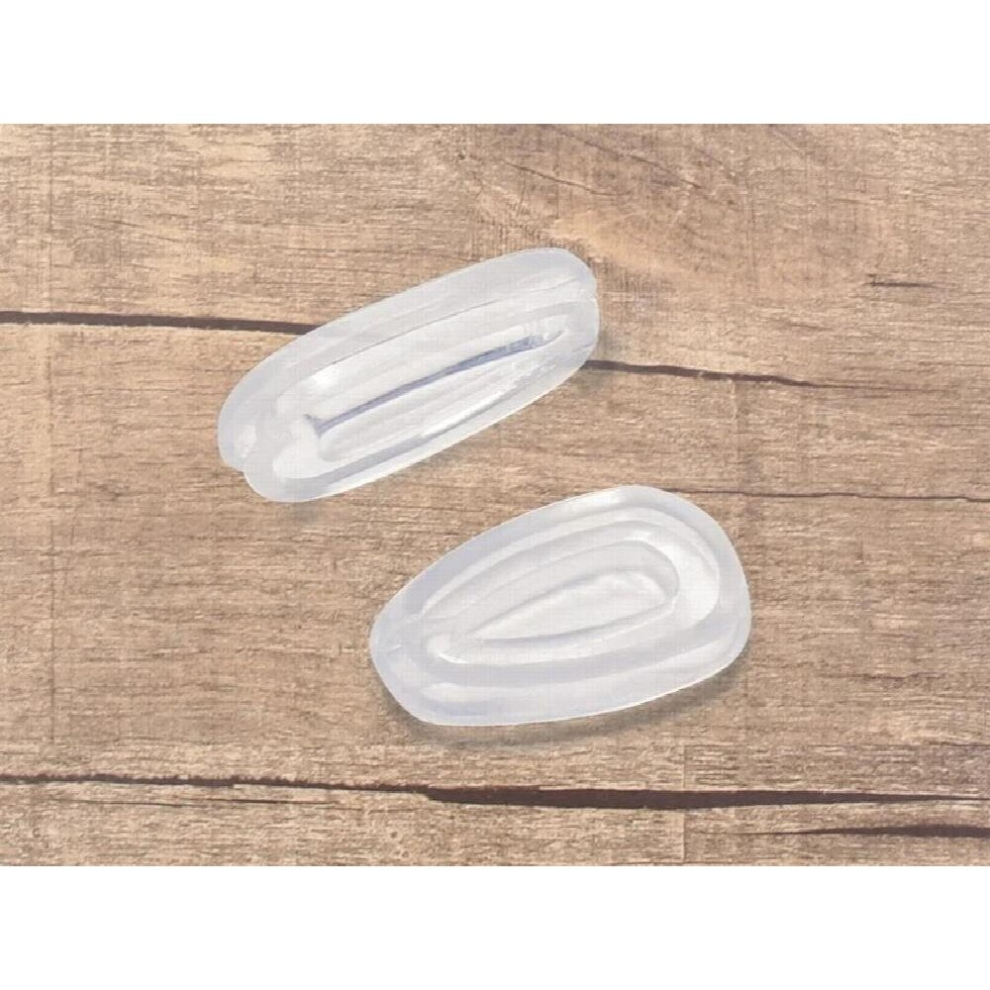 Multicoloured Replacement Clear Nose Pads For For-Oakley Holbrook Metal Oo4123 Frame Varieties