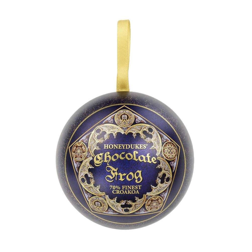 Harry Potter Chocolate Frog Christmas Bauble With Pin Badges - Jigsaw Puzzle Purple