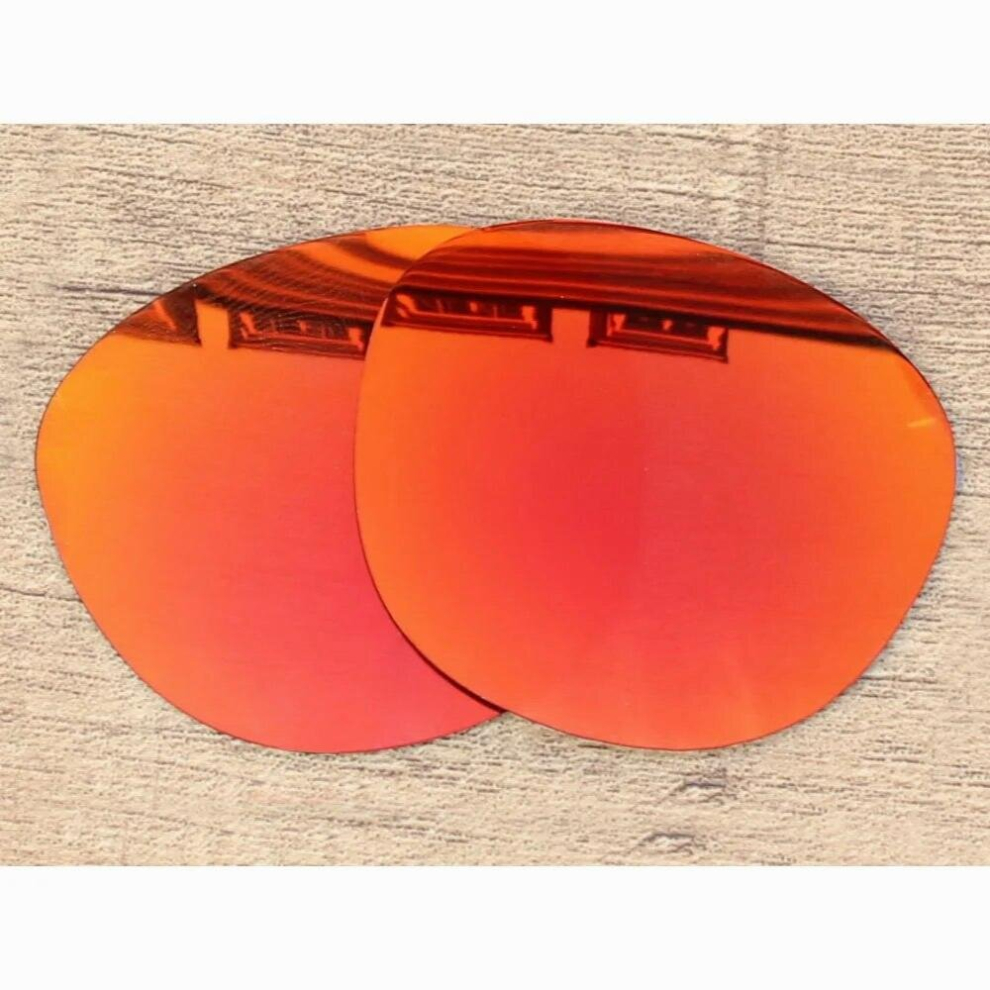 Ruby Mirror Polarized Replacement Lenses for-Oakley Garage Rock Frame