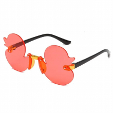 Childrens Sunglasses Beach Duck Shape Boys and Girls Sunglasses UV Protection Rainbow Glasses Baby Eyewear