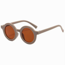 Kids Sunglasses Cartoon Bear Shape Girls Boy Children Sun Glasses Round Street Beat Eyeglasses Baby Shades Eyewears UV