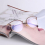 Cat Eye Sunglasses Driver Goggles Women Light Blocking Computer Glasses Female Plain Frame Mirror Eyewear 4