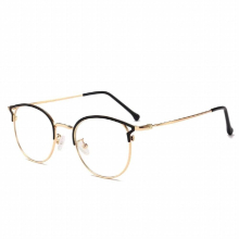 Cat Eye Sunglasses Driver Goggles Women Light Blocking Computer Glasses Female Plain Frame Mirror Eyewear