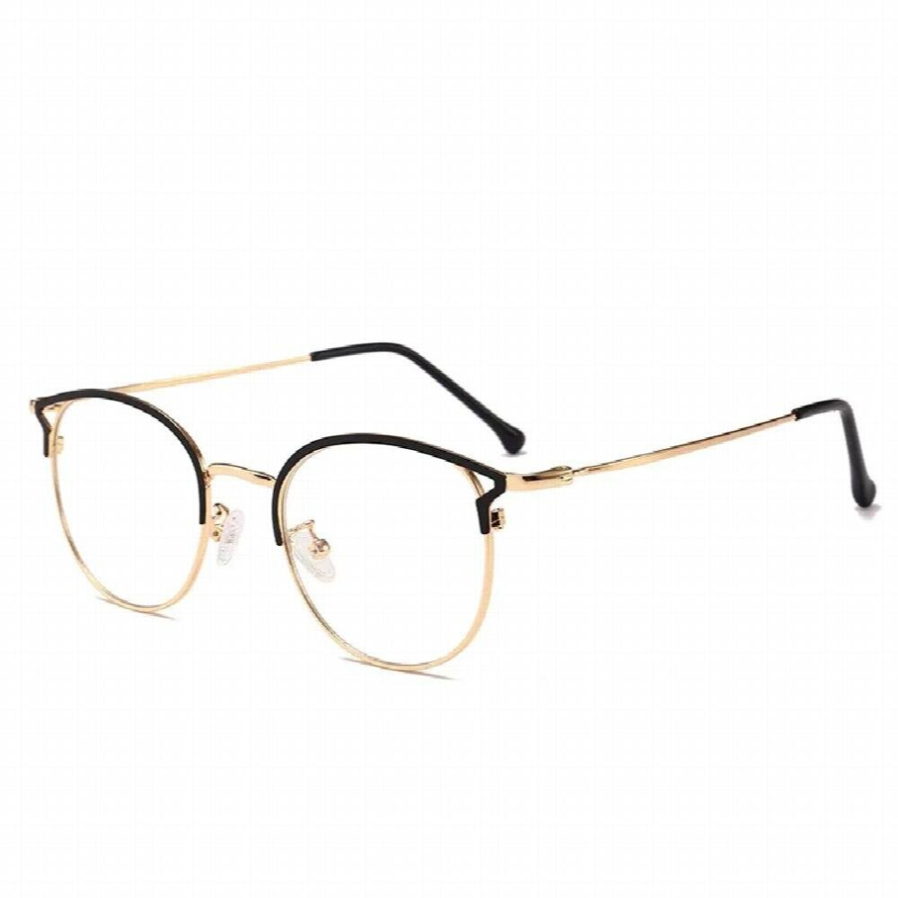 Cat Eye Sunglasses Driver Goggles Women Light Blocking Computer Glasses Female Plain Frame Mirror Eyewear