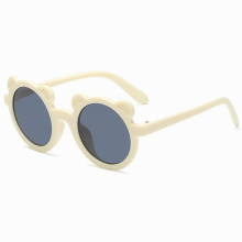 1 Pcs Round Frame Bear ChildrenS Sunglasses Summer Sunshade Glasses Baby Sunglasses