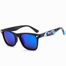 Kids Camouflage Shark Sunglasses Baby Children Goggles Beach Holiday Girls Boys Mirror Coating UV400 Eyewear Car Glasses