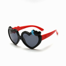 Cartoon Love Polarized Sunglasses Macaron Candy Silicone Frame Sunglasses For Baby Boys Girls