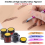 Microblading Practice Kit with Practice Skin, TopDirect Complete Eyebrow Tattoo Set, Semi Permanent Makeup Flat Head Eyebrow Lip Tattoo, Microblading 5