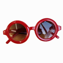 Toddler Kids Sunglasses Retro Leopard Boy Girl Solid Sun Glasses Anti-UV Jelly Kid Eyeglasses Beach Eyewear