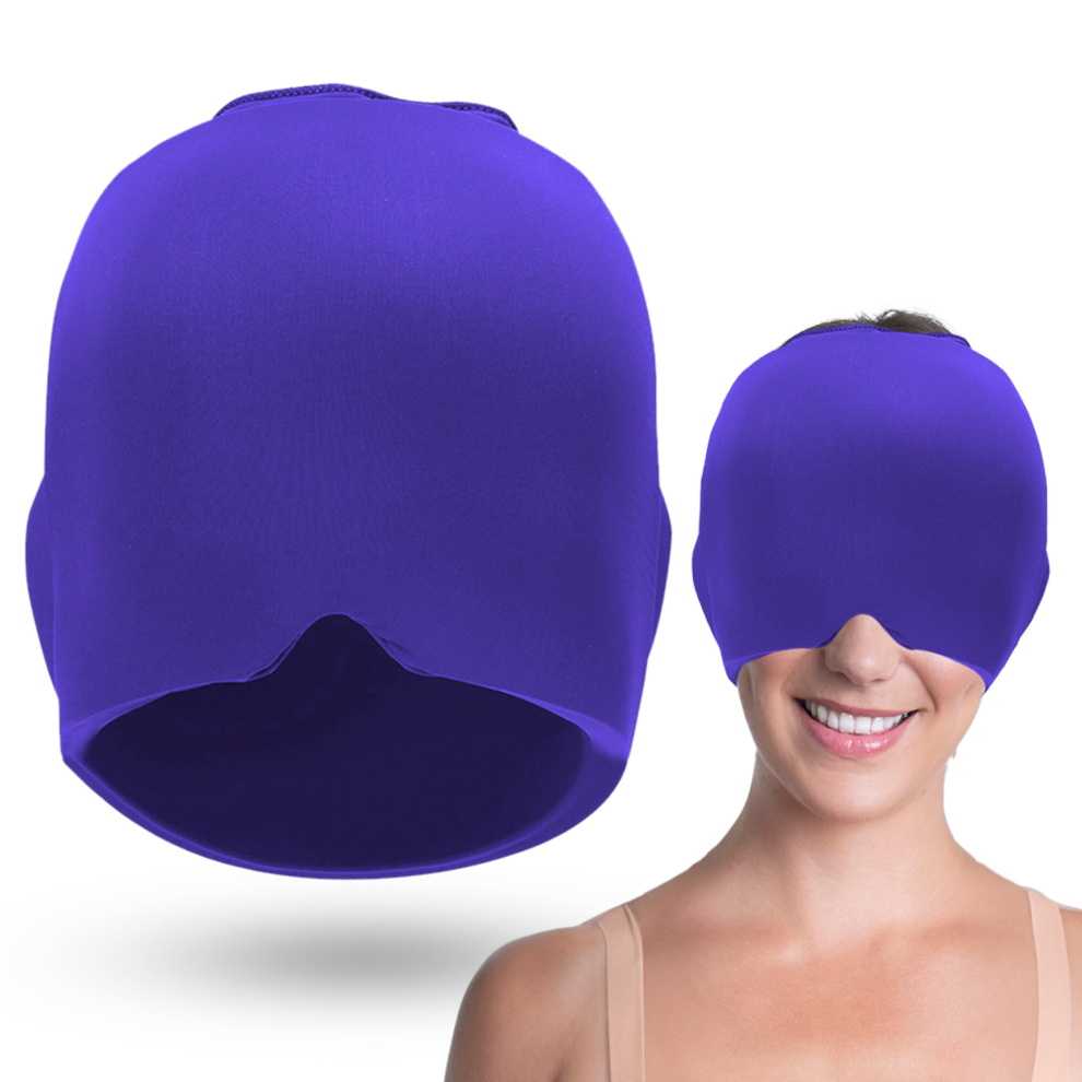 Sol Tension Headache Migraine Relief Cap - Ice Heat Therapy Hat