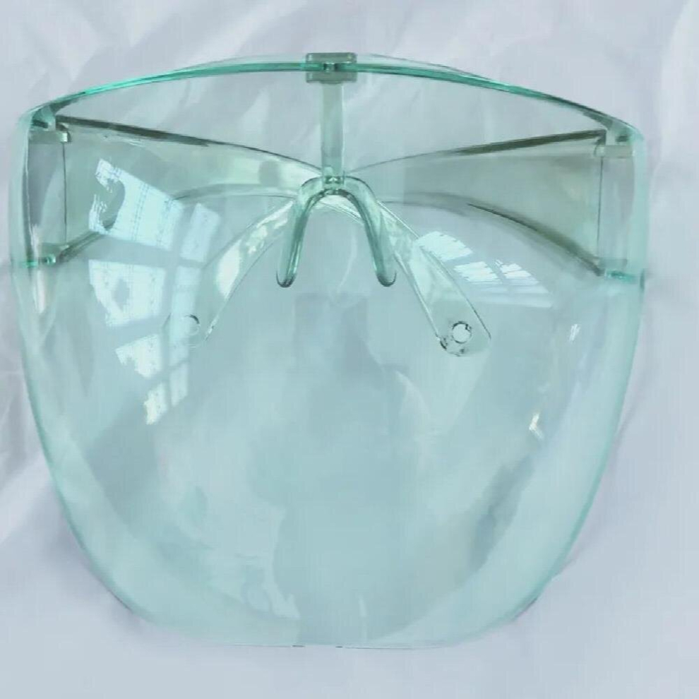 Children Anti-fog Protective Faceshield Goggles Full Face Covered Spherical Lens Anti-Spray Safety Cycling Sunglasses For Kids