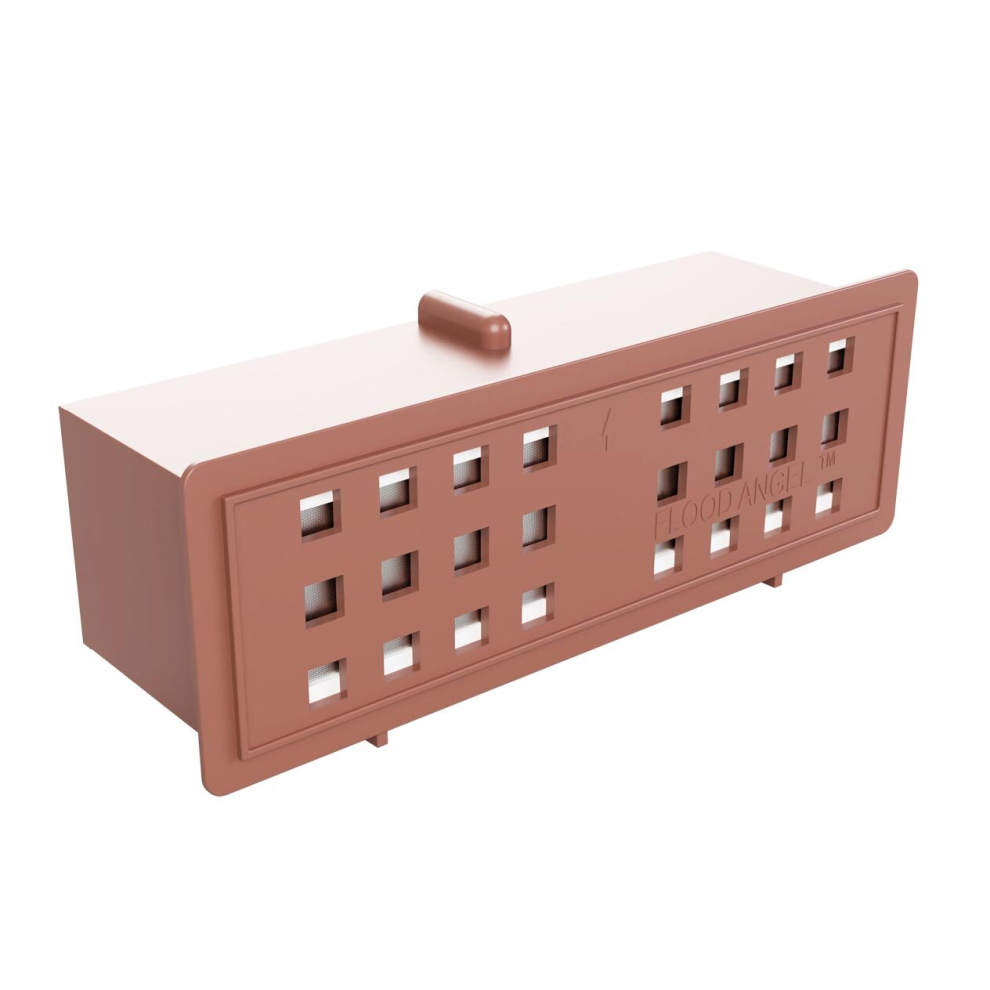 (Terracotta 1 brick) Anti-Flood Air Brick Sub Floor Vent Water Ingress Flooding Defence Barrier Flood Angel