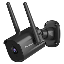 Security Camera Outdoor CCTV Camera Wireless, 1080P Dual Antenna WiFi Home Surveillance Cameras with IP66 Waterproof, Night Vision, AI Motion