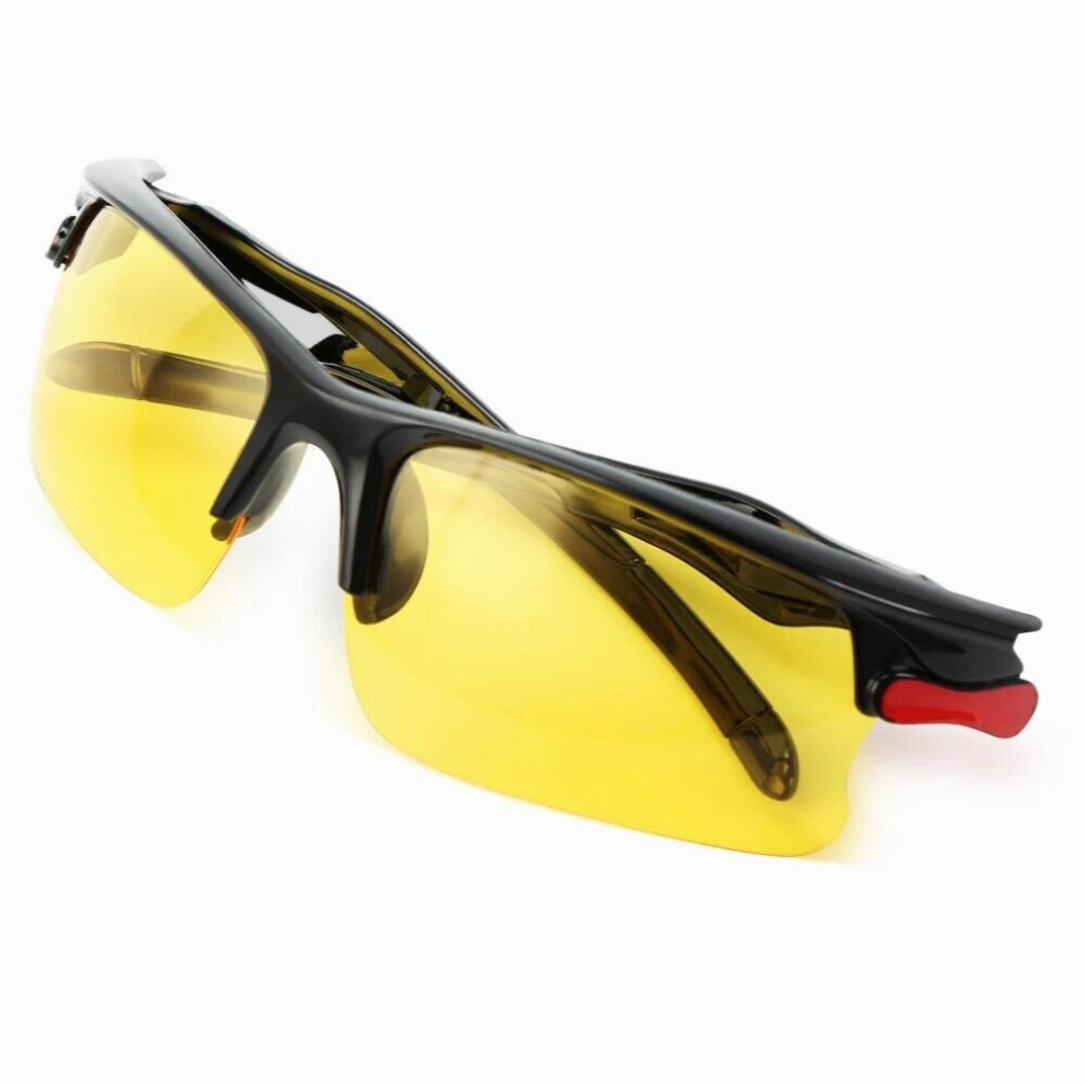 Anti-Glare Night Vision Driver Goggles Night Driving Enhanced Light Glasses Sunglasses Goggles Car Accessries 885672259693