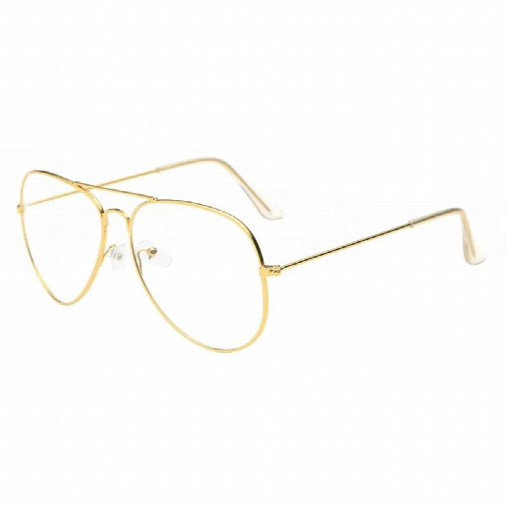 Accessories Men Women Clear Lens Glasses Metal Spectacle Frame Myopia Eyeglasses Lunette Fe Anti-UV Sunglasses