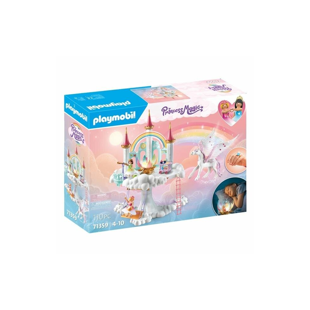 Playmobil Rainbow Castle - Castle In The Clouds White