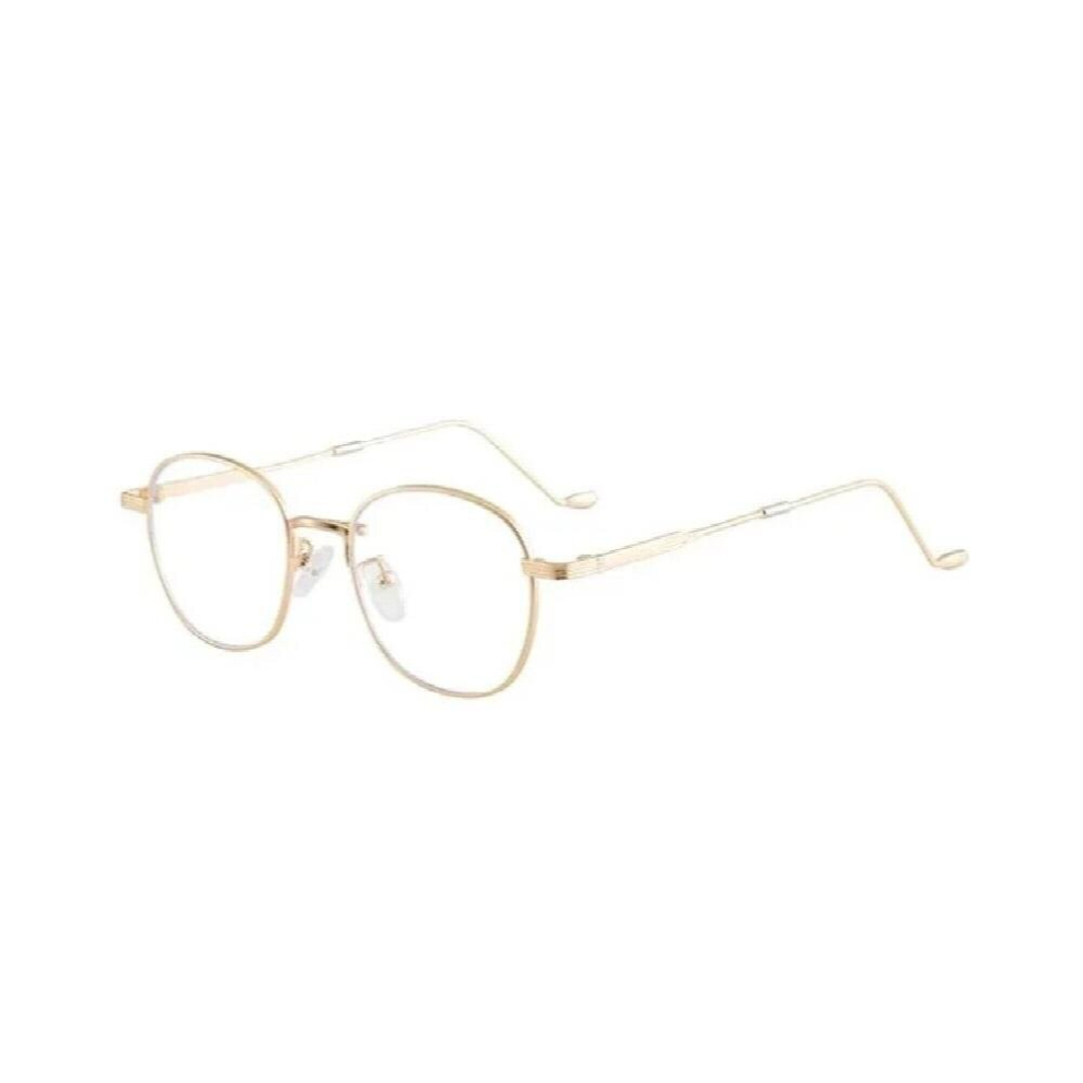 Retro Sweet Alloy Glasses Frame Women Ins No Makeup Plain Glasses Men Eyewear Decorative Computer Glasses