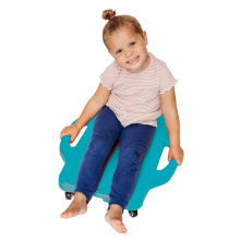 MagicMeadow Scooter Board Sensory Toy - Blue