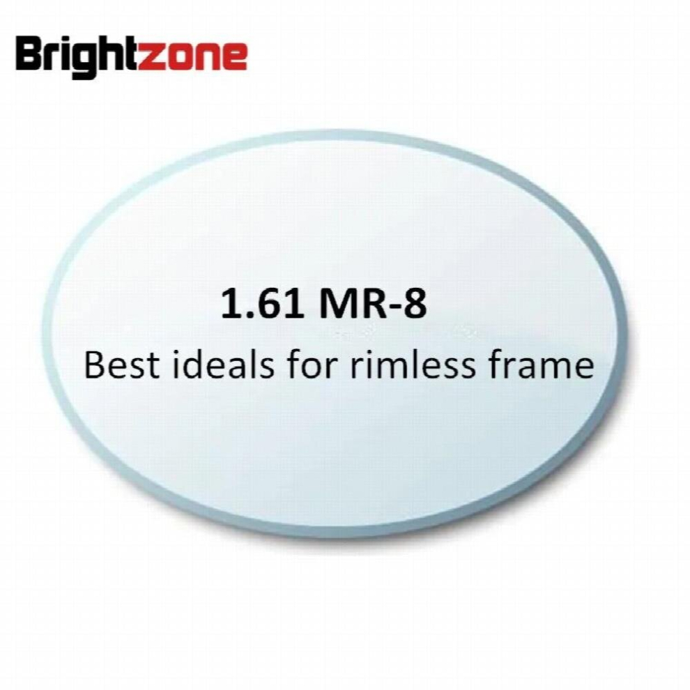 Multicoloured 1.61 Mr-8 High Rimless Glasses Optical Lenses Aspheric Lens Myopia Eyeglasses Prescription Lens Ocular