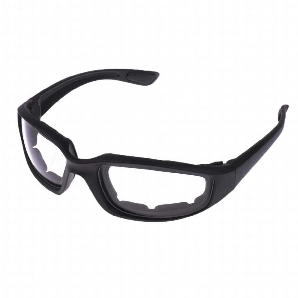 Chopper Padded Wind Resistant Sunglasses Motorcycle Riding Glasses Clear Multicoloured 885672269678
