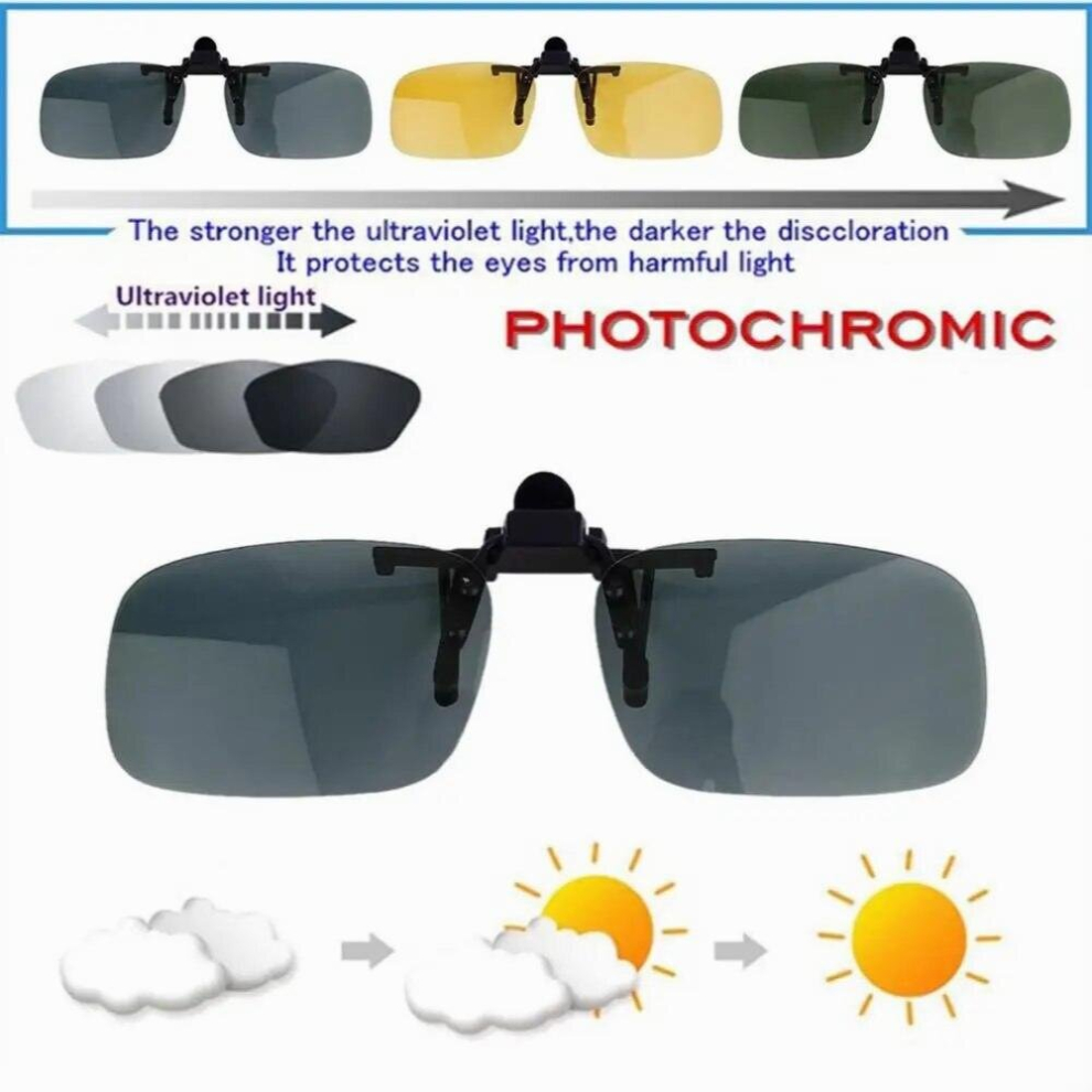 Car Driver Goggles Anti-Uva Uvb Polarized Sun Glasses Driving Night Vision Lens Clip On Sunglasses Interior Accessories Hot Multicoloured 885672272081
