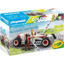 PLAYMOBIL Farbe 71376 Rennwagen, Kreiere neue Geschichten in deinen Farben, 20 Teile, Ab 5 Jahren