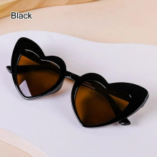 Boys Girls Party Favor Costume Accessories Children Sun Glasses Heart Shaped Street Shooting Sunglasses Kids Sunglasses