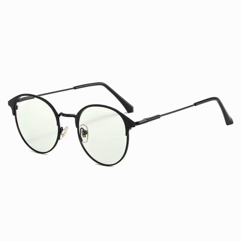 Portable Eye Protection Discoloration Anti-Blue Light Glasses Computer Goggles Oversized Eyeglasses Ultra Light Frame 885672280079