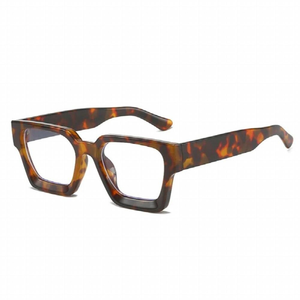 SHAUNA Ins Square Women Glasses Frame Clear Anti-blue Light Eyewear Men Optical Frame