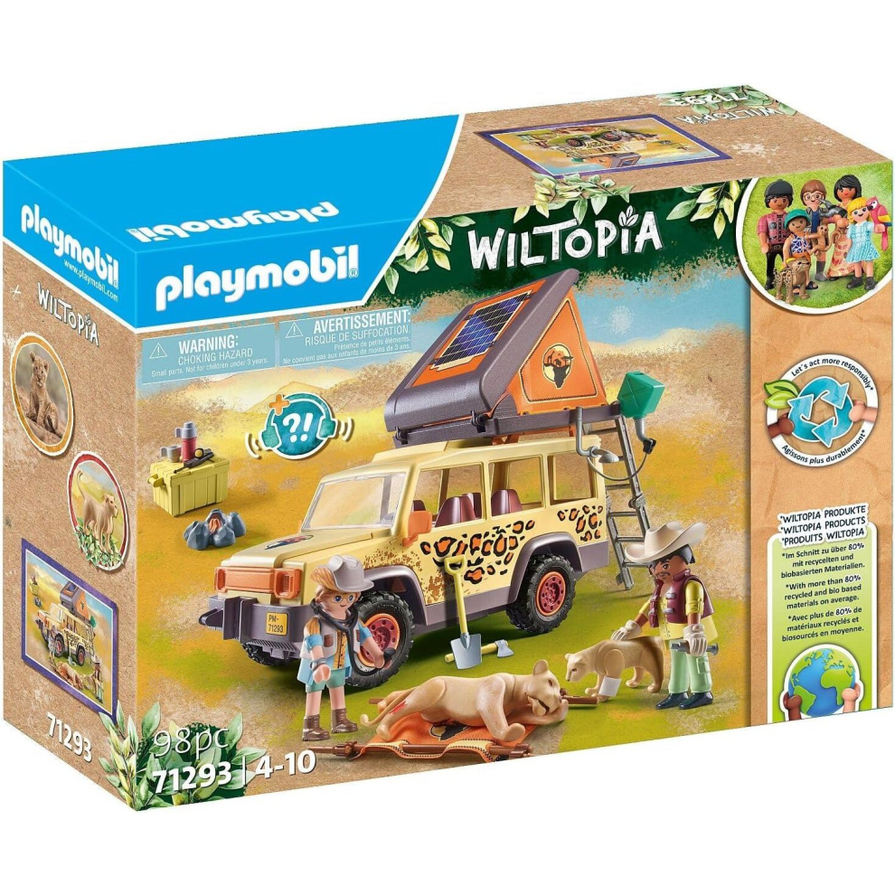 PLAYMOBIL Wiltopia Rescue All-terrain Vehicle