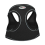 HugglePets (Medium, Black) HugglePets Step In Air Mesh Dog Harness 1