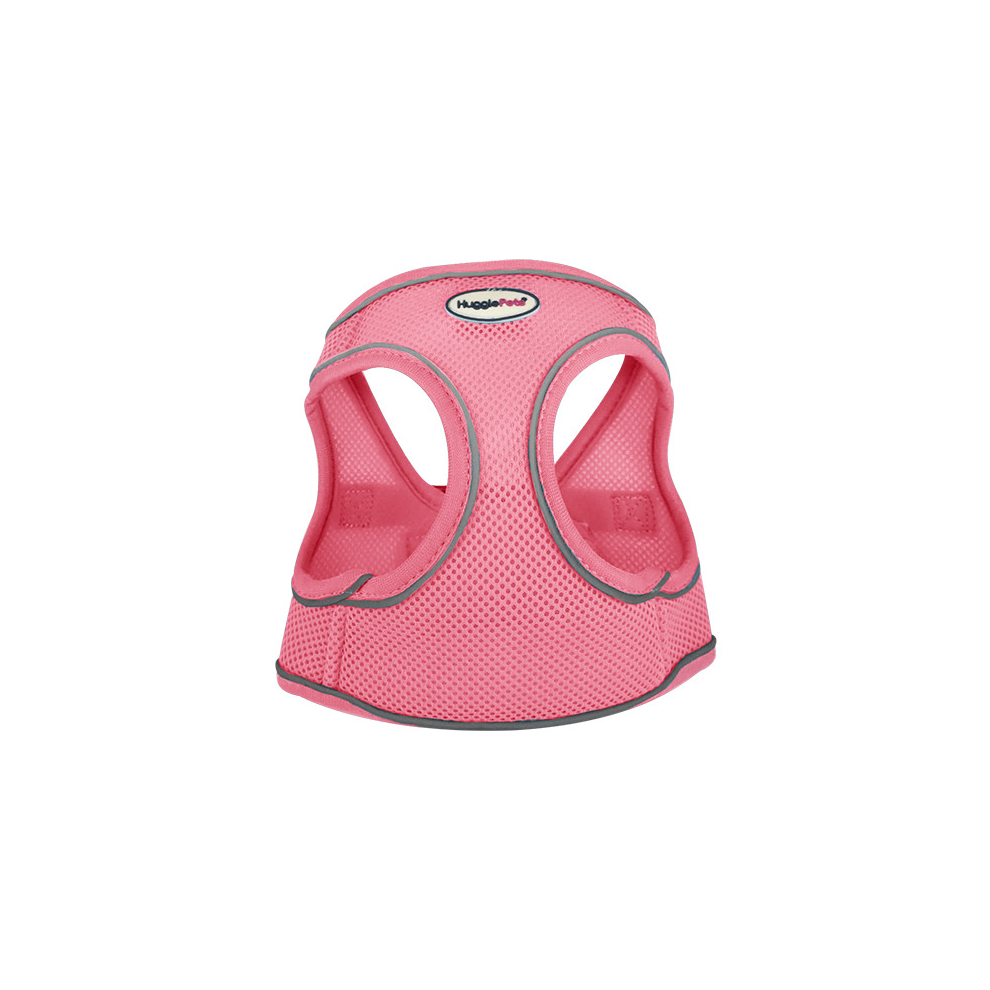 Hugglepets (Small, Pink) Step In Air Mesh Dog Harness