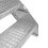Scala zincata regolabile a 3 elementi - larghezza 900 mm 6