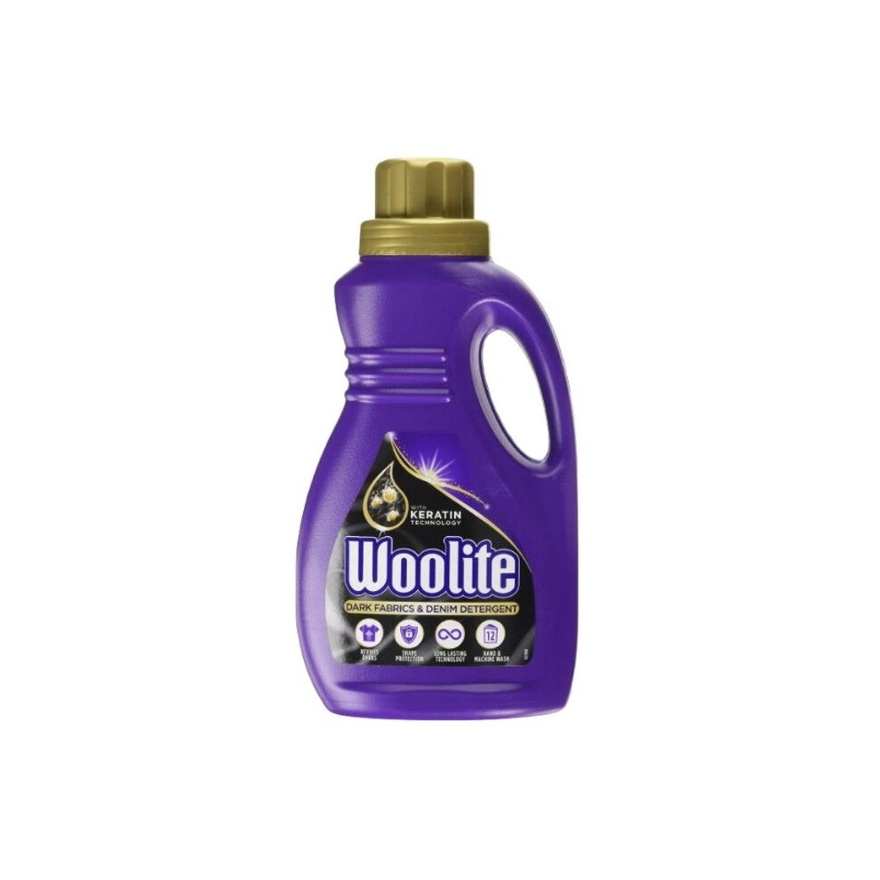 Woolite Extra Dark Laundry Protection Liquid Detergent 750ml Up To 12 Washes