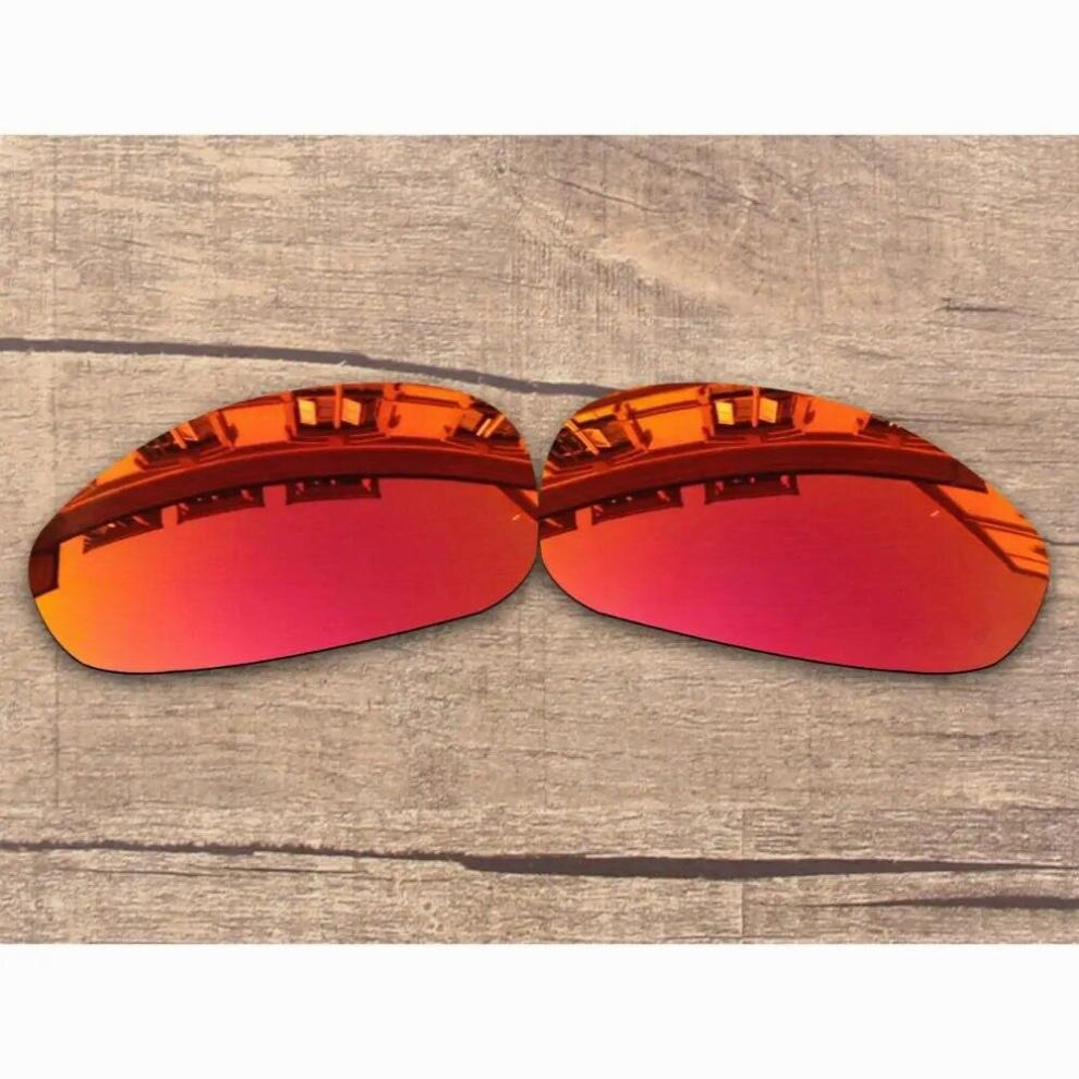 Ruby Mirror Polarized Replacement Lenses for-Oakley Juliet Frame