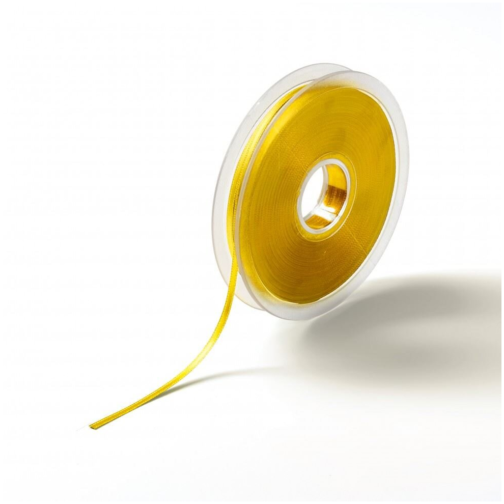 Prym Satin Ribbon Lemon - 3mm - per metre