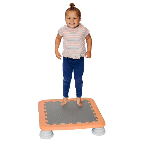 MagicMeadow Children's Trampoline Board - Orange