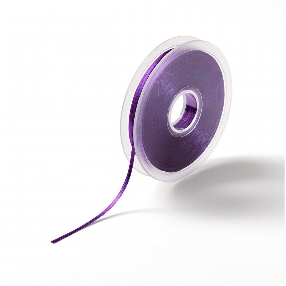Prym Satin Ribbon Pale Purple - 3mm - per metre