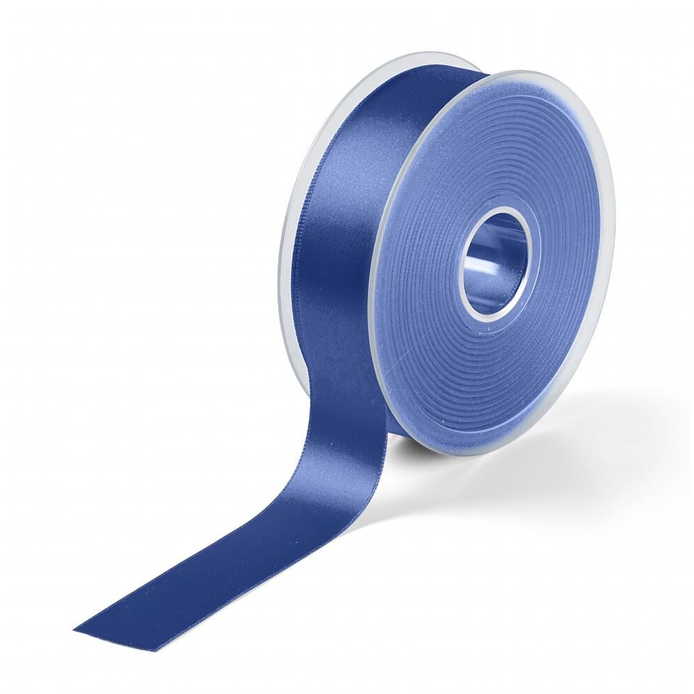 Prym Satin Ribbon Blue - 6mm - per metre