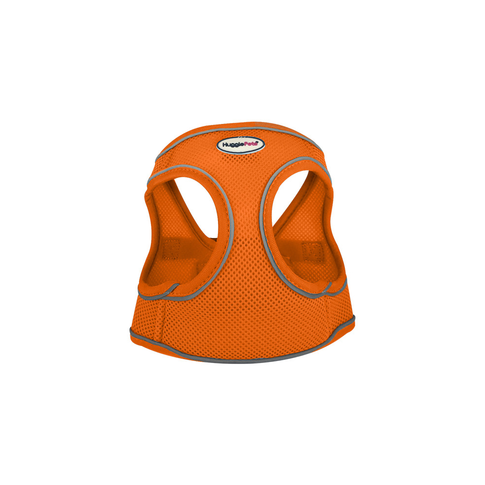 Hugglepets (Small, ) Step In Air Mesh Dog Harness Orange