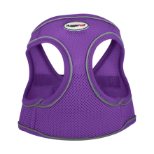 (XS, Purple) HugglePets Step In Air Mesh Dog Harness