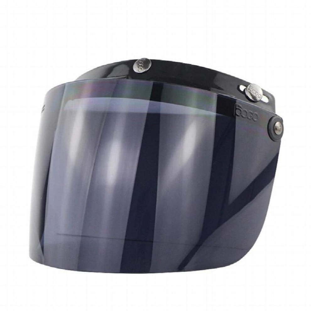 Universal Windproof 3-Snap Motorcycle Helmet Visor Front Flip Up Visor Wind Shield Lens For Motorcycle Helmet Sunglasses Lx0e Multicoloured 885672295479