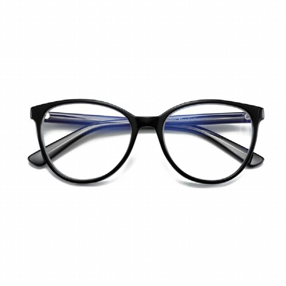 Anti Light Blocking Glasses Frame Women Vintage Cat Eye Optical Computer Eyewear Myopia Prescription Eyeglasses
