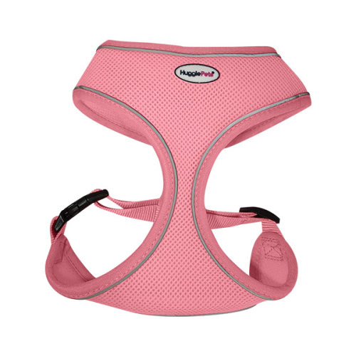 HugglePets (Small, Pink) HugglePets Air Mesh Dog Harness