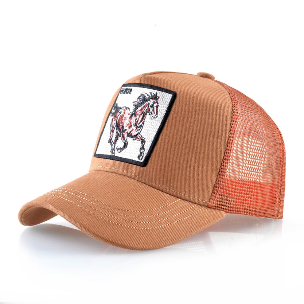 (Orange) Baseball Caps Men Women Snapback Hip Hop Cap