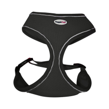 (Small, Black) HugglePets Air Mesh Dog Harness