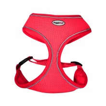 (XS, Red) HugglePets Air Mesh Dog Harness